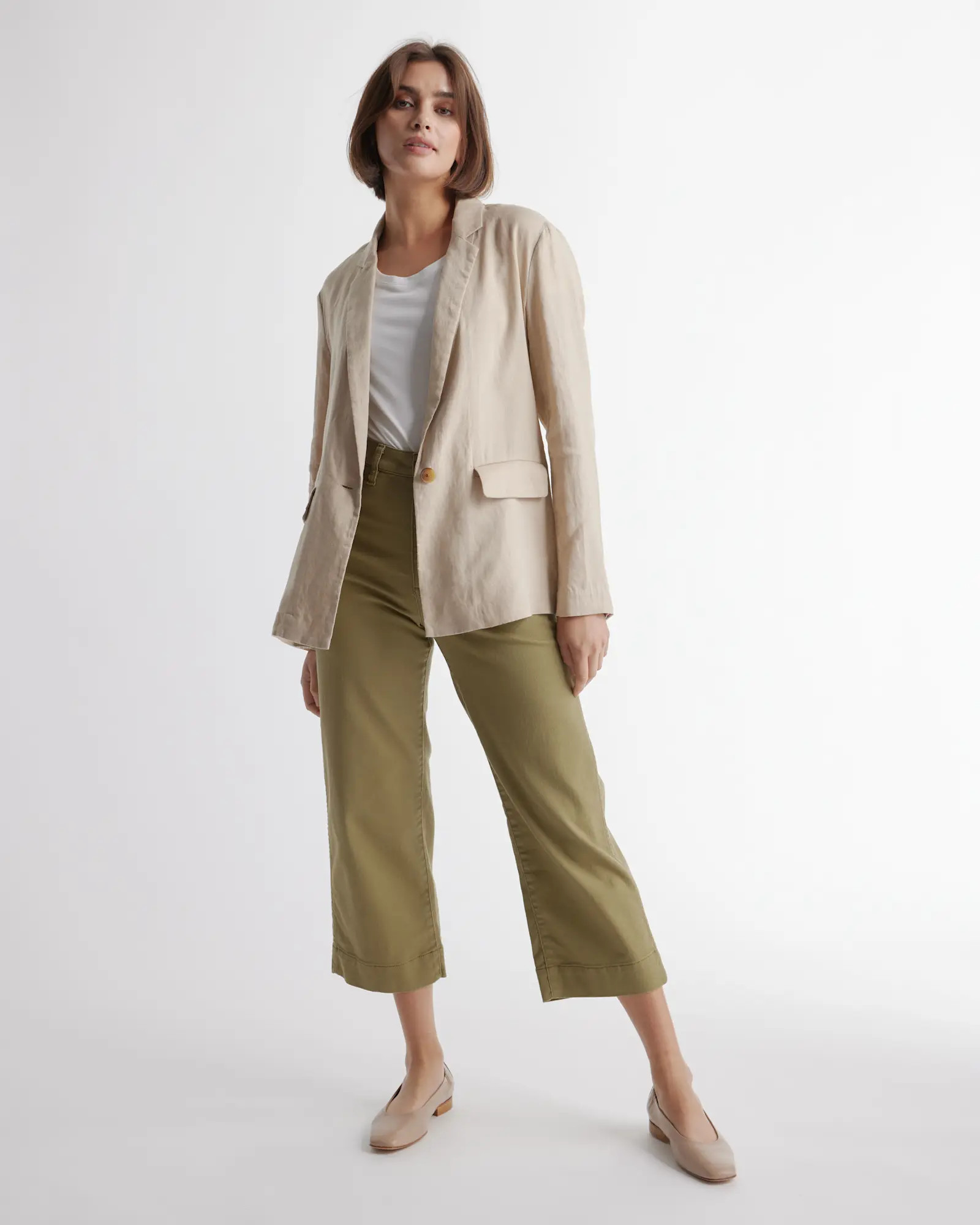 100% European Linen Blazer | Quince