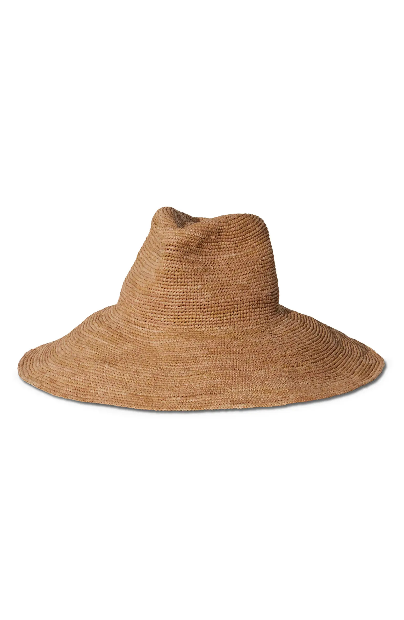 Janessa Leoné Waverly Wide Brim Packable Straw Hat | Nordstrom | Nordstrom