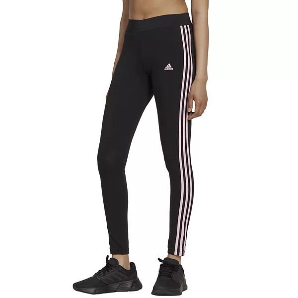 Women's adidas Essential Linear Logo High-Waisted Leggings | Kohl's
