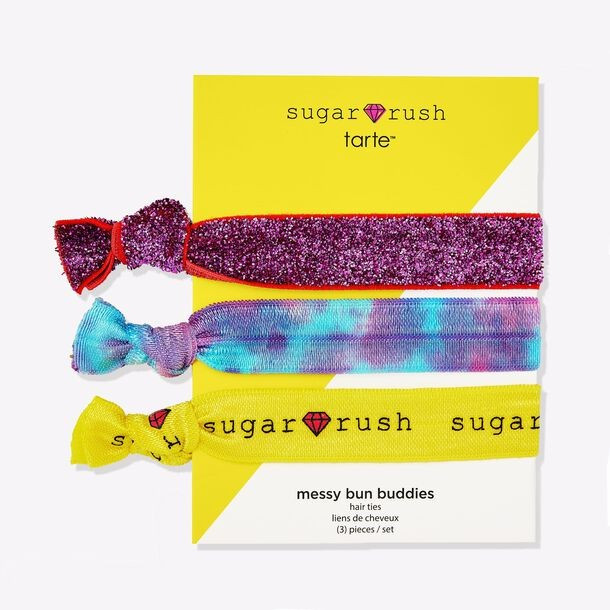 sugar rush™ messy bun buddies hair ties | tarte cosmetics (Global)