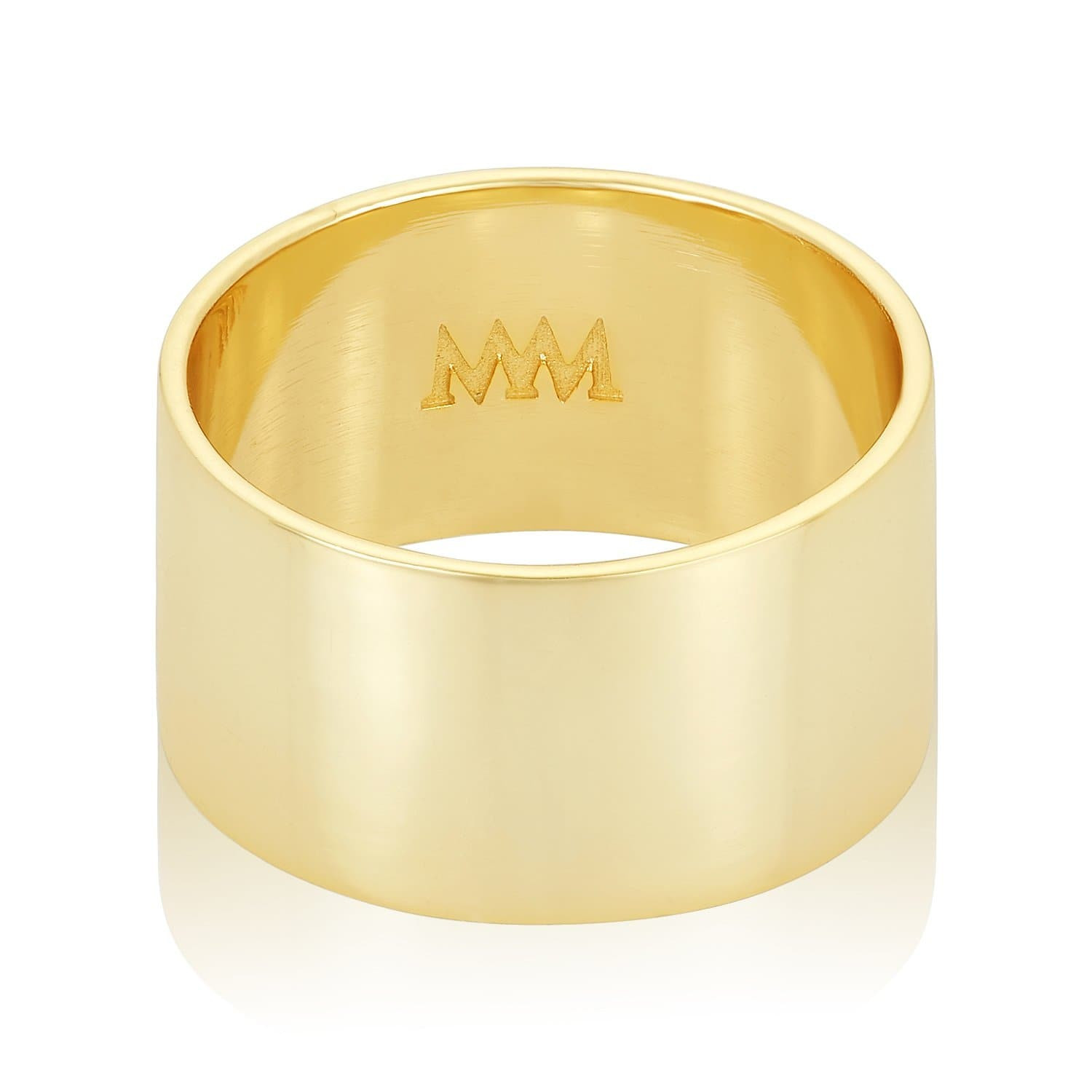 Atlas Thick Band Ring | Melinda Maria