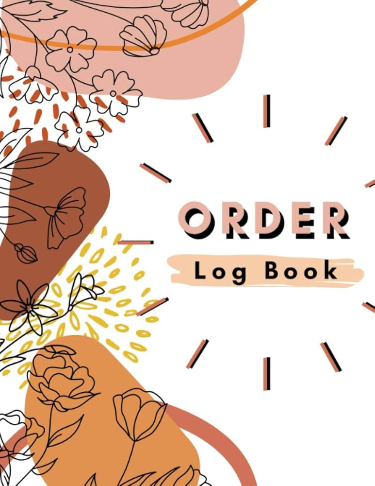 Order Log Book: Comprehensive 8.5"x11" Small Business Log Book | Business Goals, Monthly Expenses... | Amazon (US)