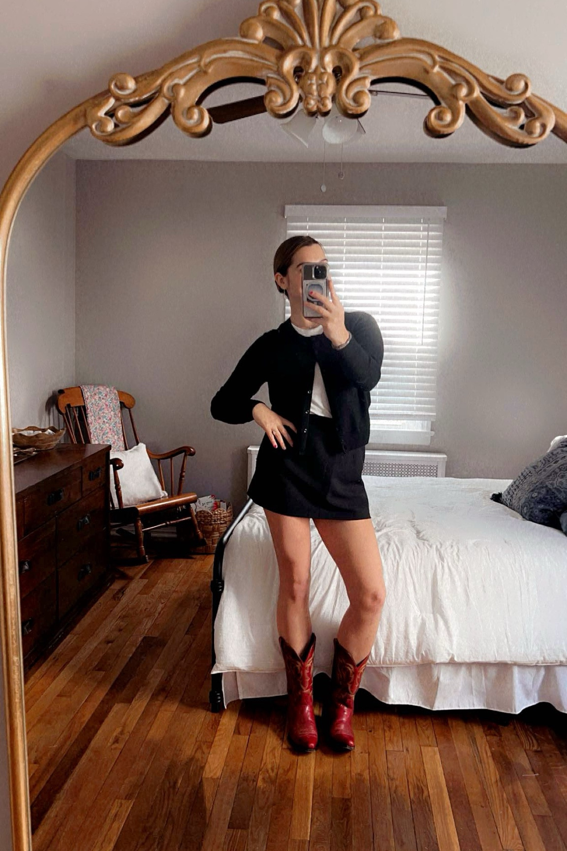 Winter mini skirt outfits ideas 




mini skirt, black mini skirt, mini skirt outfits, outfit ideas, black cardigan, klassy top, outfit ideas, outfit inspo, cowboy boots, cowboy boots outfit ideas, cowboy boot inspo, red cowboy boots, black skirt, cowboy boots, winter cowboy boot outfit, winter country concert, country concert ideas  

#LTKStyleTip #LTKSeasonal #LTKFindsUnder100