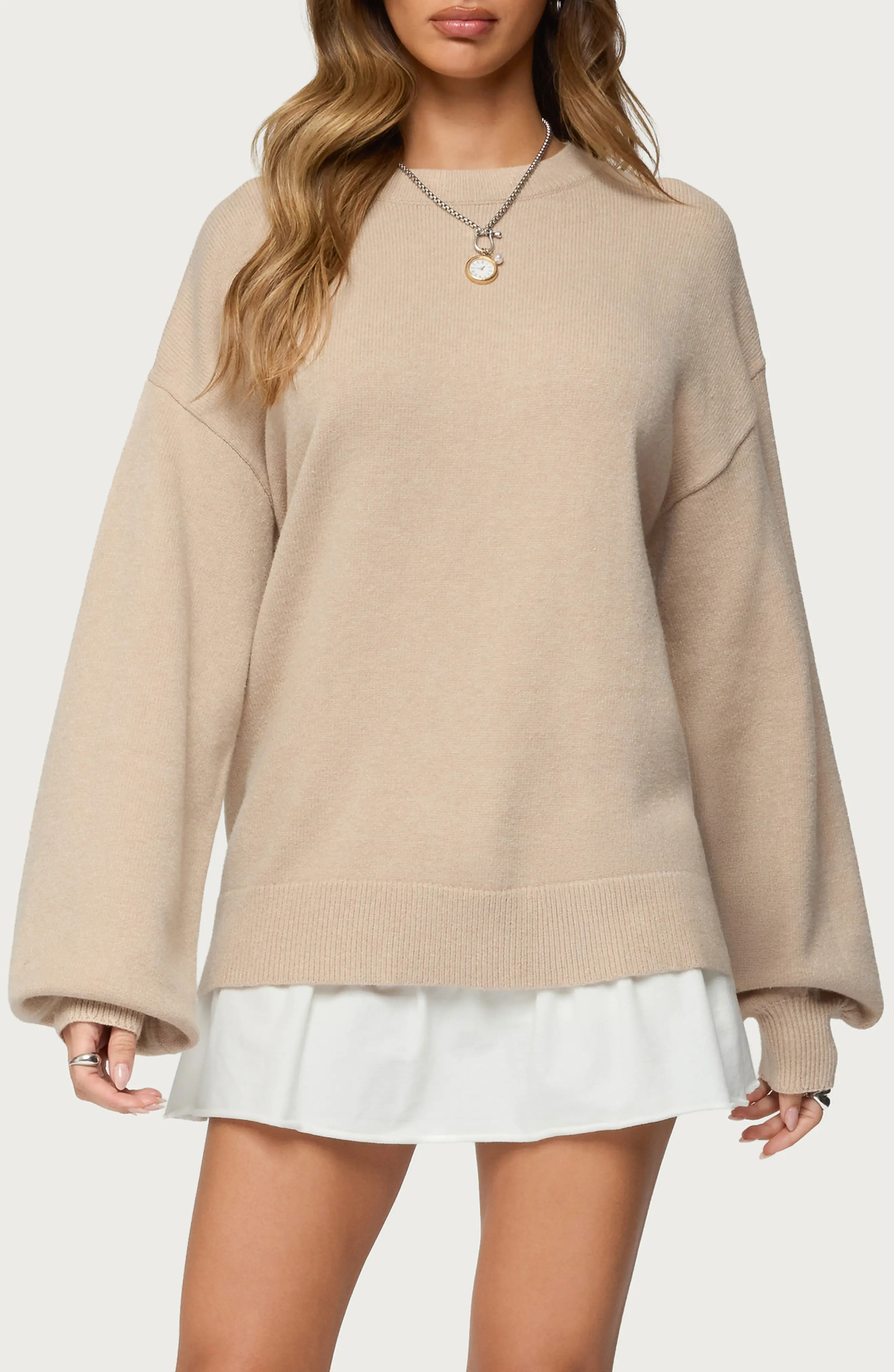 EDIKTED Aminata Oversize Sweater (Women) | Nordstrom | Nordstrom