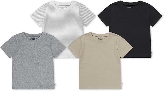 Huggies Unisex-Baby 4-Pack Basic T-Shirt | Amazon (US)