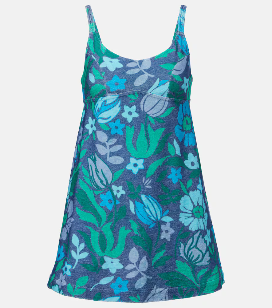 ChloÃ© Floral cotton jersey minidress | Mytheresa (US/CA)