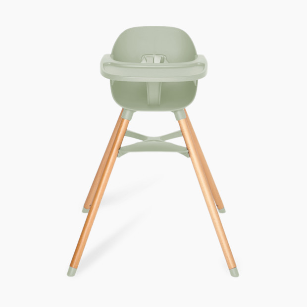 Lalo 2-in-1 High Chair to Play Chair Full Kit in Sage | Babylist