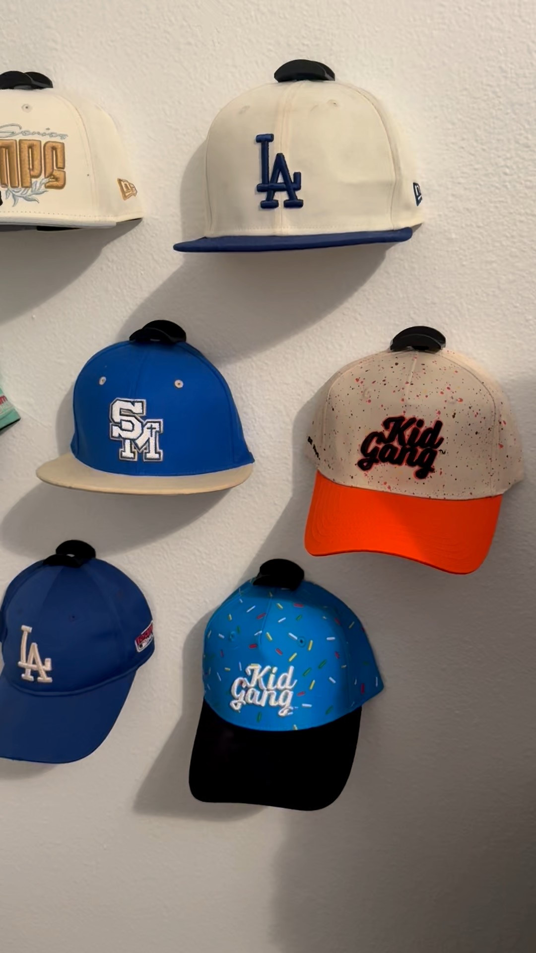 Adhesive Hat Hooks for Wall 16 Pack