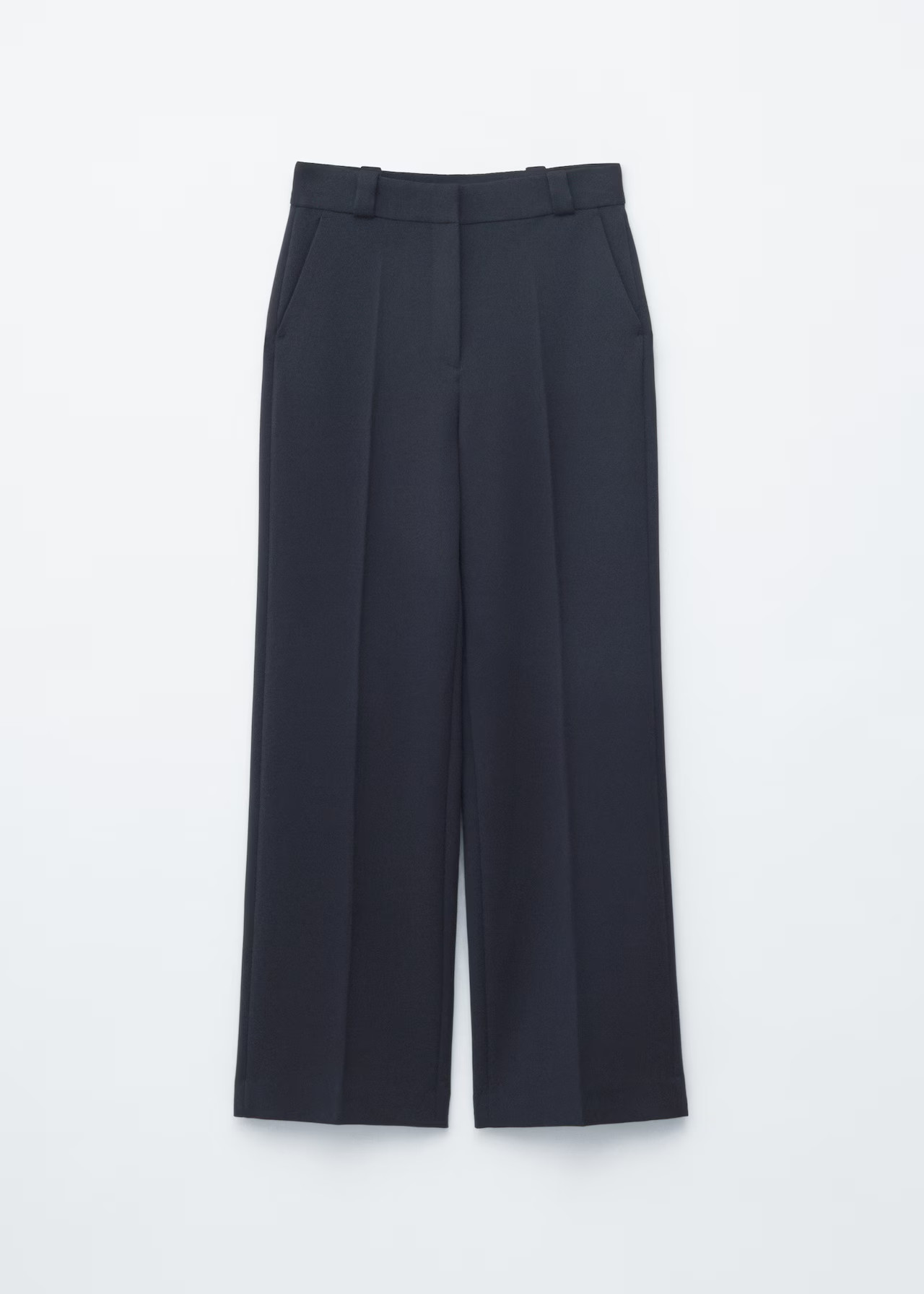 Wide Press-Crease Trousers | H&M (UK, MY, IN, SG, PH, TW, HK)