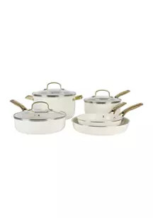 8 Piece Ceramic Cookware Set | Belk