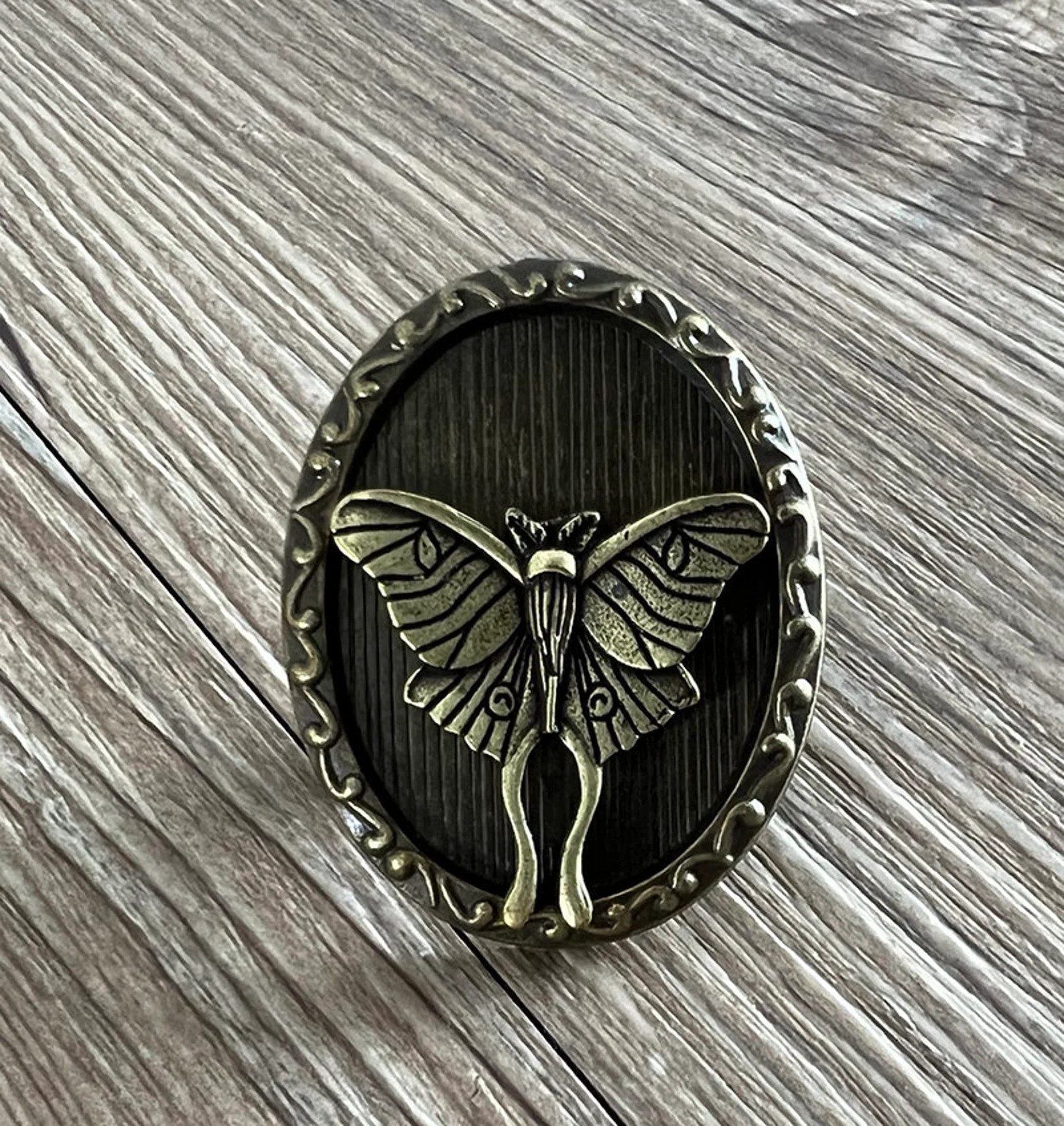 Moth Drawer Knobs /butterfly Cabinet / Gothic Home Decor / Animal Shaped Drawer Knobs / Furniture... | Etsy (US)