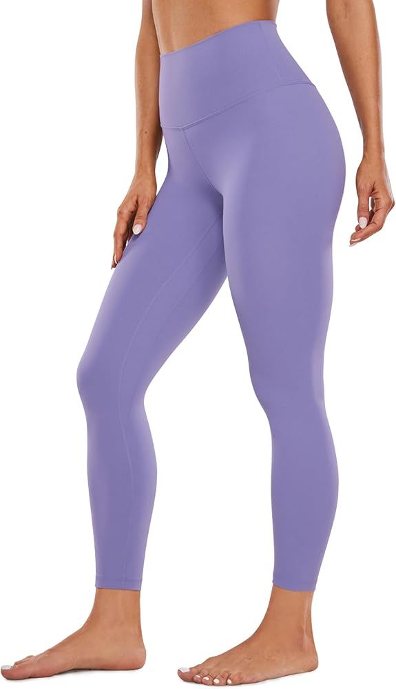 CRZ YOGA Womens Butterluxe High Waisted Yoga Leggings 25" / 28" - Double Seamed Buttery Soft Comf... | Amazon (US)