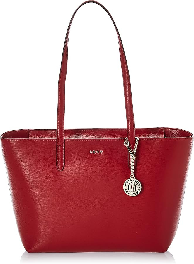 DKNY womens Dkny Bryant Md Tote, Bright Red, One Size US | Amazon (US)