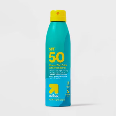 Mineral Sunscreen Continuous Spray - SPF 50 - 5.5oz - up&up™: Whole Body, Scented | Target