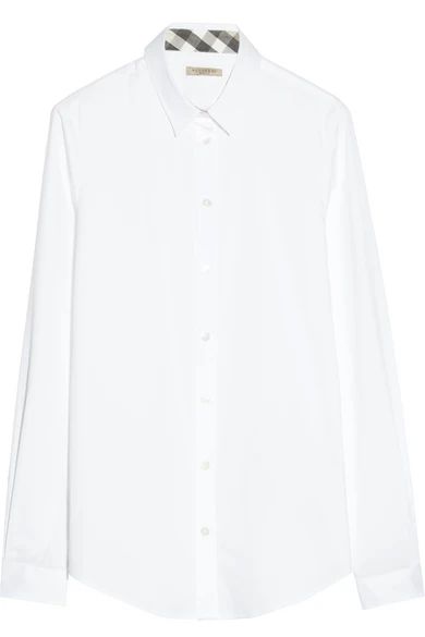 Stretch-cotton shirt | NET-A-PORTER (UK & EU)
