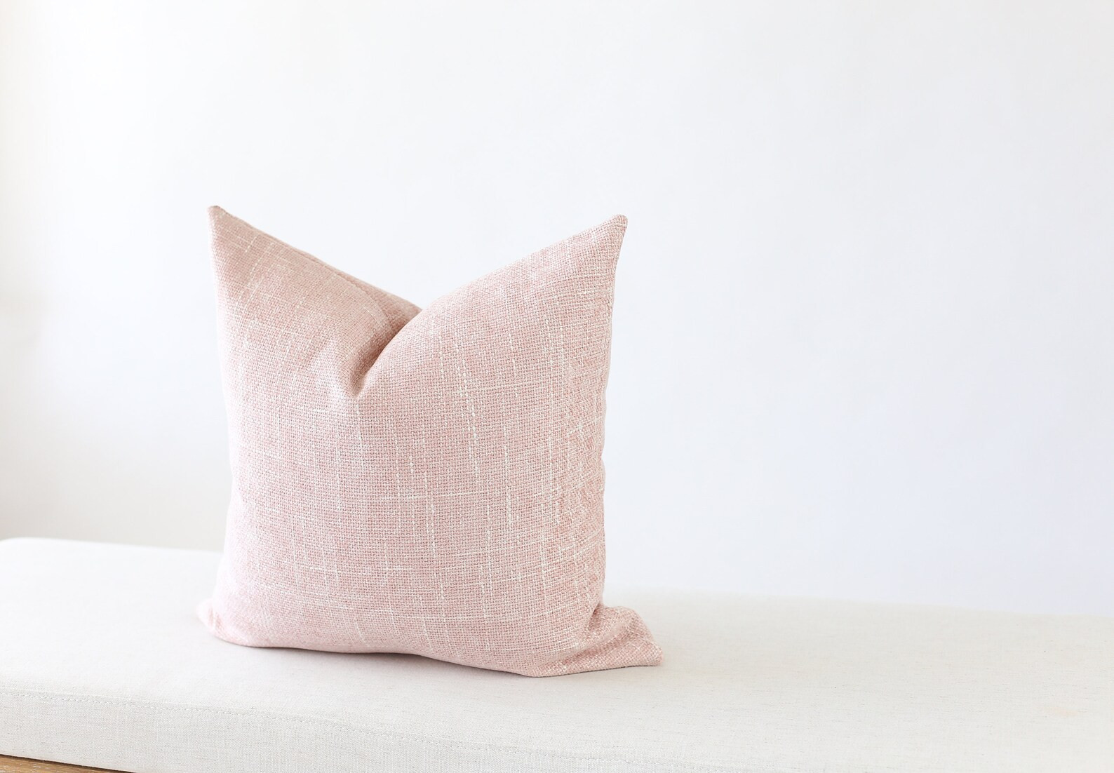 Pink Pillow Cover, Blush Pillow Cover, Laurel and Blush, Blush Pink Pillow Cover, Light Pink Pill... | Etsy (US)