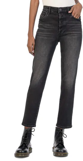 Reese Fab Ab High Waist Straight Leg Jeans | Nordstrom