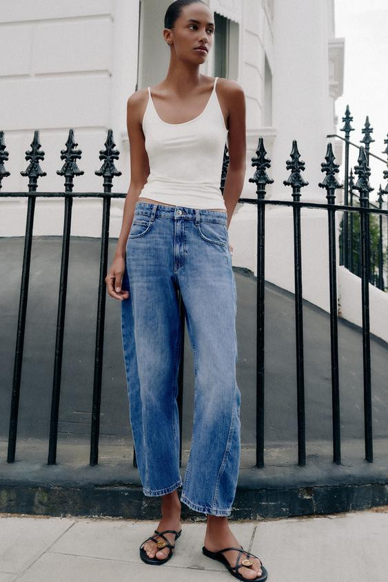 Z1975 BARREL JEANS | Zara US