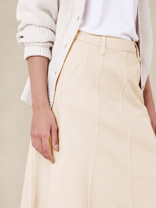 Denim Maxi Skirt | Banana Republic Factory