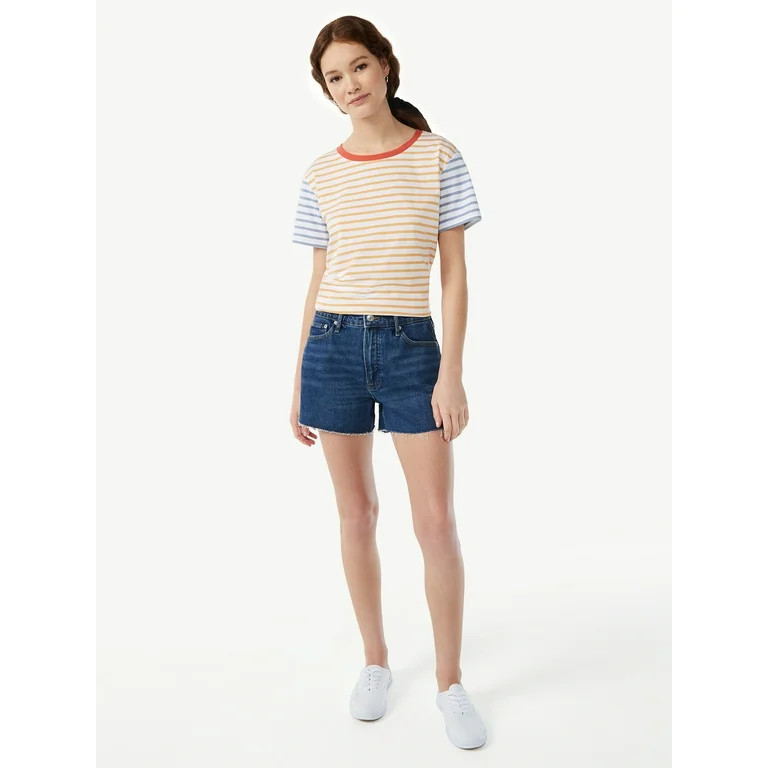 Free Assembly Women's 90's Cut Off Shorts | Walmart (US)