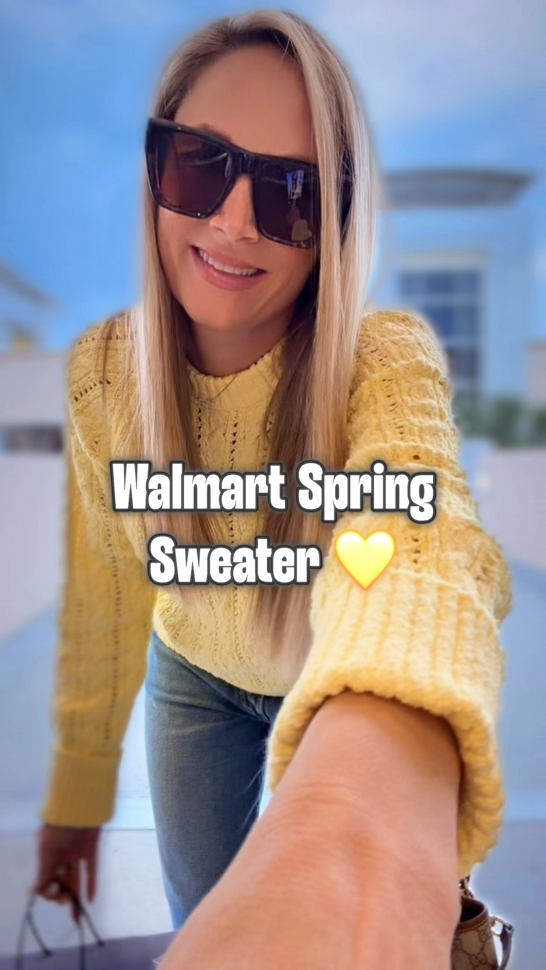 Spring sweater from Walmart 💛 under $30. Wearing a size small

#LTKOver40 #LTKootd #LTKgrwm