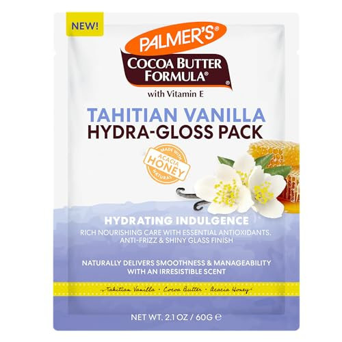 Palmer's Tahitian Vanilla Hydra-Gloss Conditioning Treatment (2.1 Fl Oz) | Nourishing Conditioner Treatment with Vitamin E & Acacia Honey for Shine, Smoothness & Frizz Control, All Hair Types | Amazon (US)