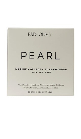 Par Olive Organic Coconut Pearl Marine Collagen Superpowder Travel Set in Organic Coconut. | Revolve Clothing (Global)
