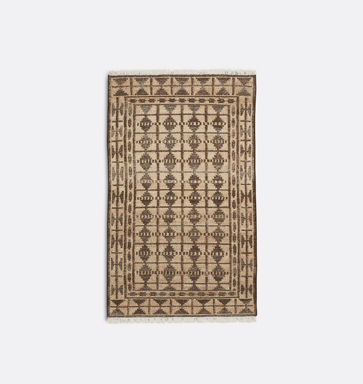 Jasmine Jute Wool Flatweave Rug | Rejuvenation