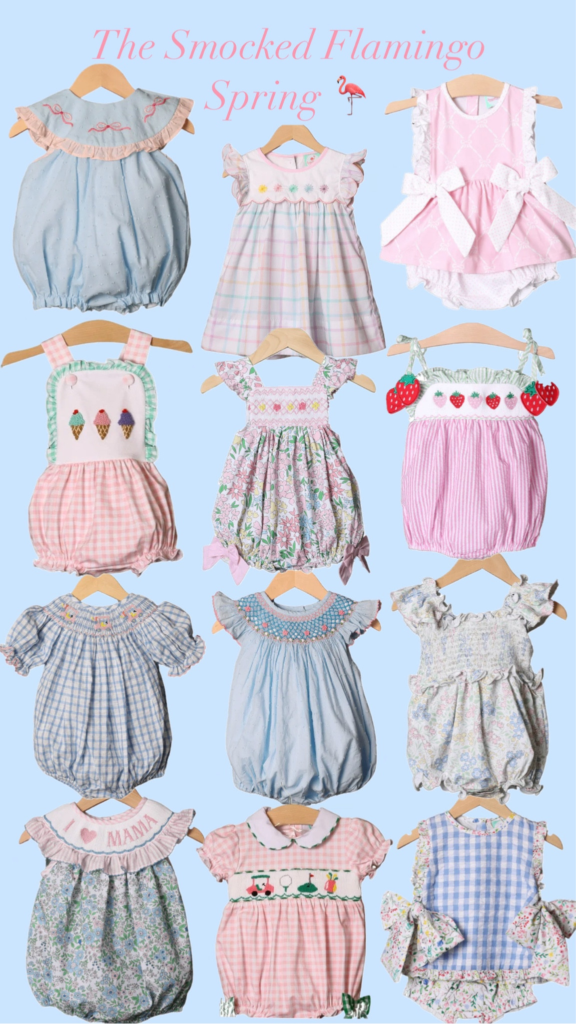 Baby and toddler girl spring favorites from the smocked flamingo 🦩 


#LTKbaby #LTKkids #LTKfindsunder50