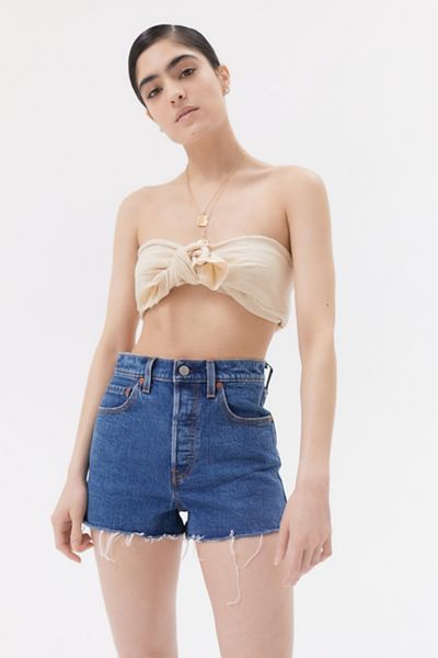 Levi’s Ribcage Denim Short - Charles Erosion | Urban Outfitters (US and RoW)