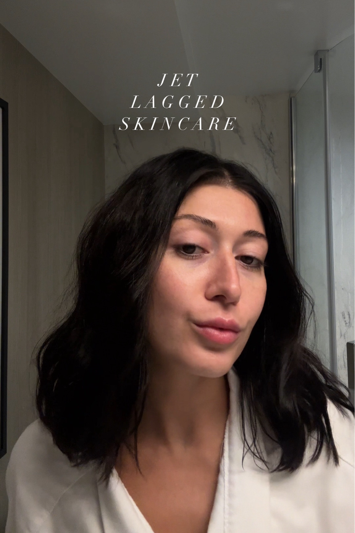 that eye cream was NEEDED. a very tired get ready for bed with me after traveling all day🥹 jet lag is too real lol 

products used:
@Colgate toothpaste
@Tower 28 Beauty sos spray
@Glow Recipe niacinamide dew drops
@First Aid Beauty brighten eye cream
@AquaphorUS 
@Grande Cosmetics lash serum
@CeraVe moisturizer 
pimple patches

#jetlag #jetlagged #getreadyforbedwithme #sleep #sleepy #longflight #celebritycruises #celebrityascent #ascent #bedtime #skincare #skincareroutine #beautyproducts 

#LTKTravel #LTKBeauty #LTKVideo