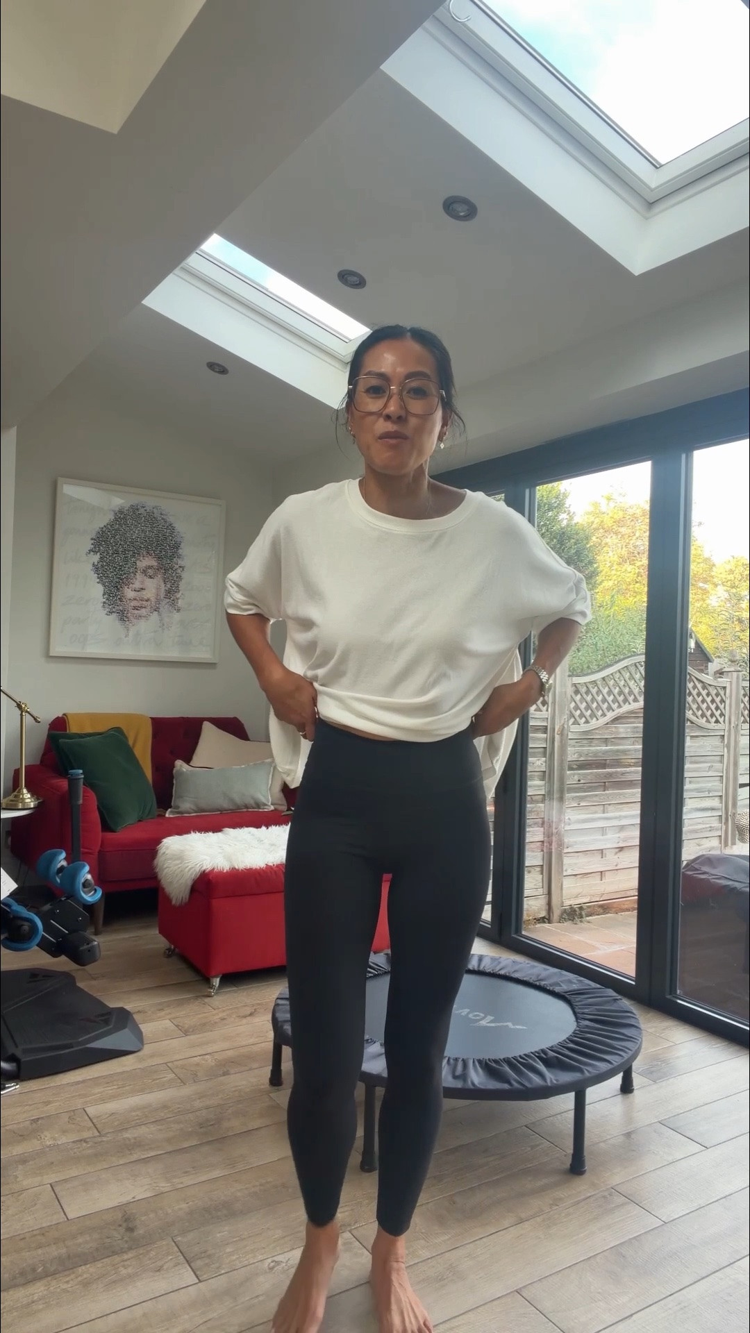These CZY leggings high waisted leggings are unbelievably comfortable and stretchy and are great for yoga and workouts as well as off duty! I wear a size 10 and they don’t roll down! Comes in other colours too!! I promise you’ll get other colours in them! AD @amazonfindsandfashion