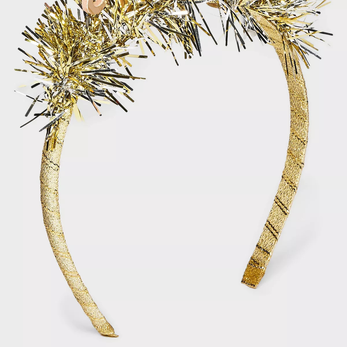 Girls' Happy New Year Headband - Cat & Jack™ Gold | Target