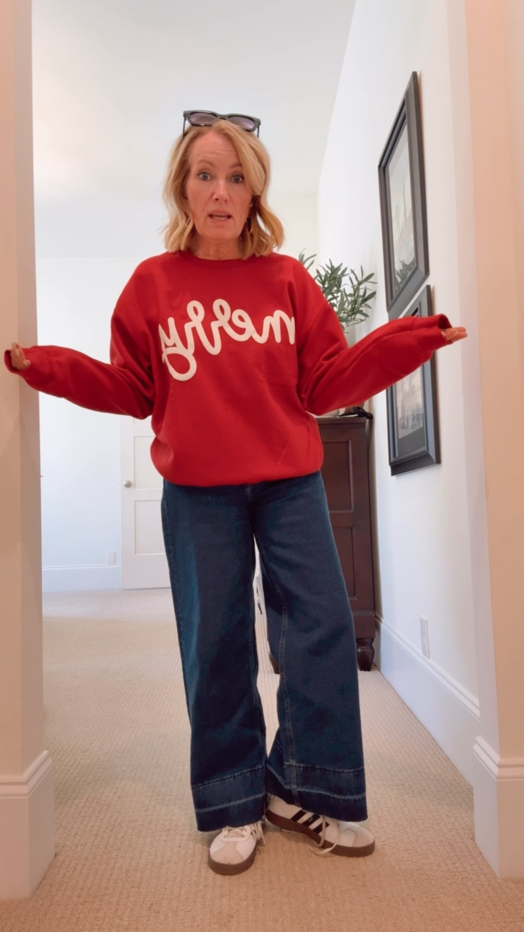 Target has the best selection of holiday sweatshirts and sweaters!!! This one is so cute and a bargain!!! #target

#LTKCyberWeek #LTKSaleAlert #LTKHoliday