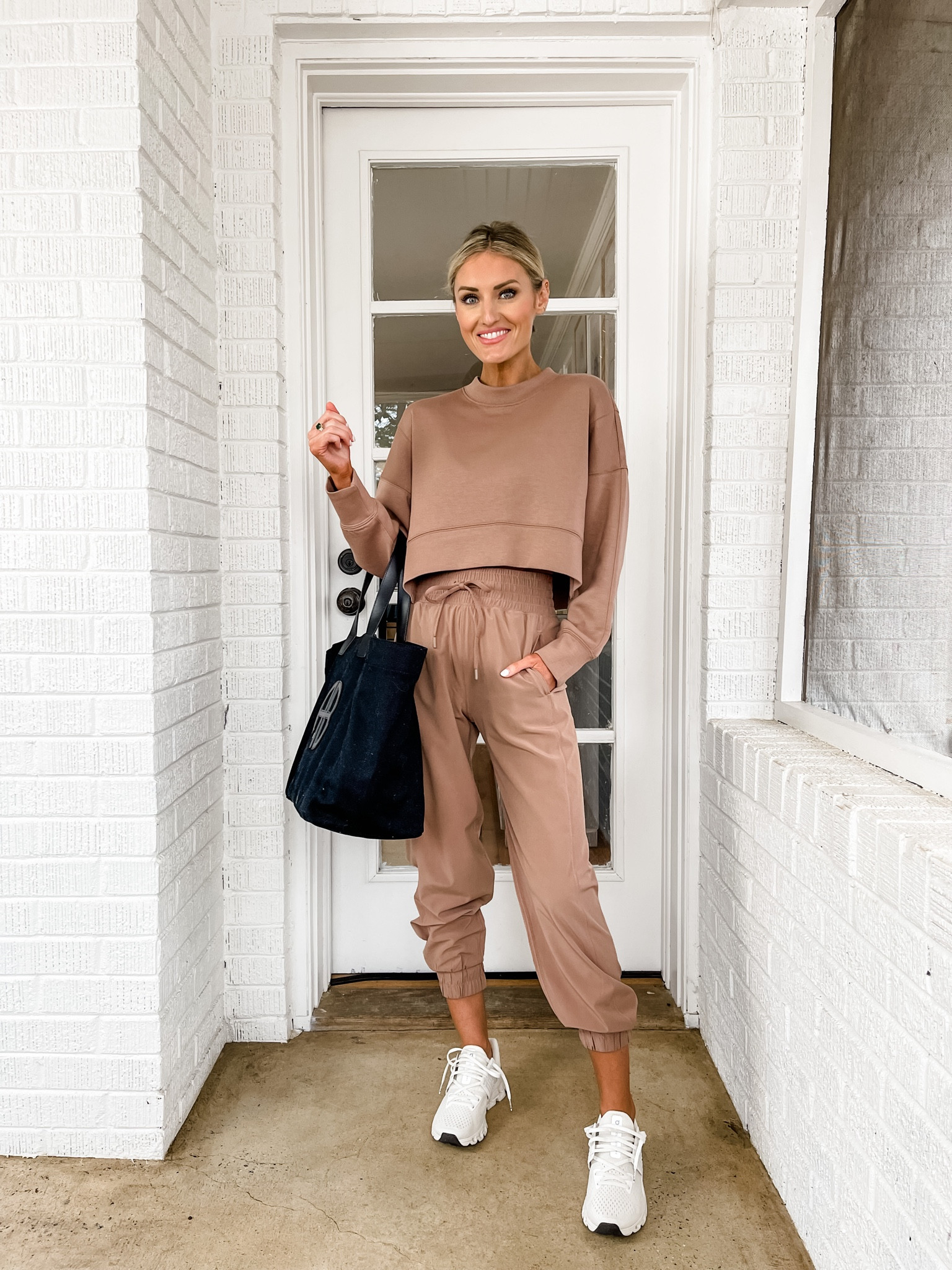 The perfect athleisure outfit 👏 Loverly Grey is wearing an XS in the joggers and crewneck! Use code: AFLOVERLY for 15% off!

#LTKfit #LTKsalealert #LTKstyletip