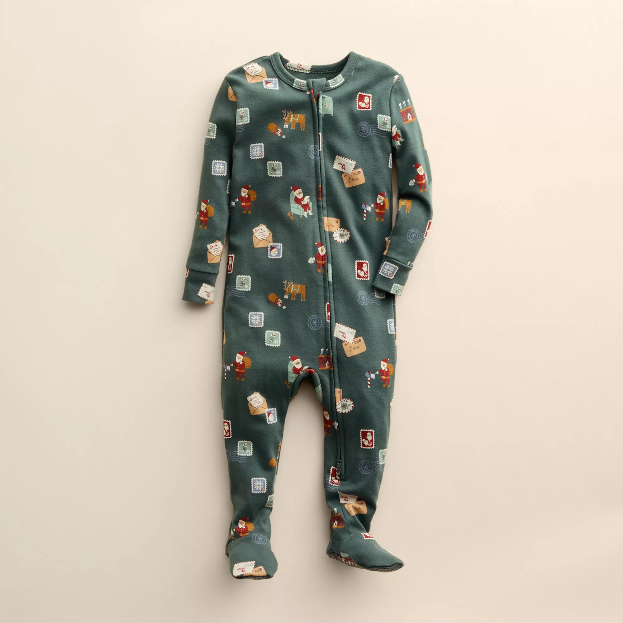 Baby Little Co. by Lauren Conrad Snug Fit Footed Pajamas With Grippers | Kohl's