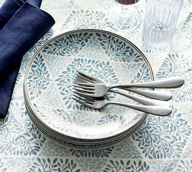 Hanukkah Star Stoneware Salad Plates - Set of 4 | Pottery Barn (US)