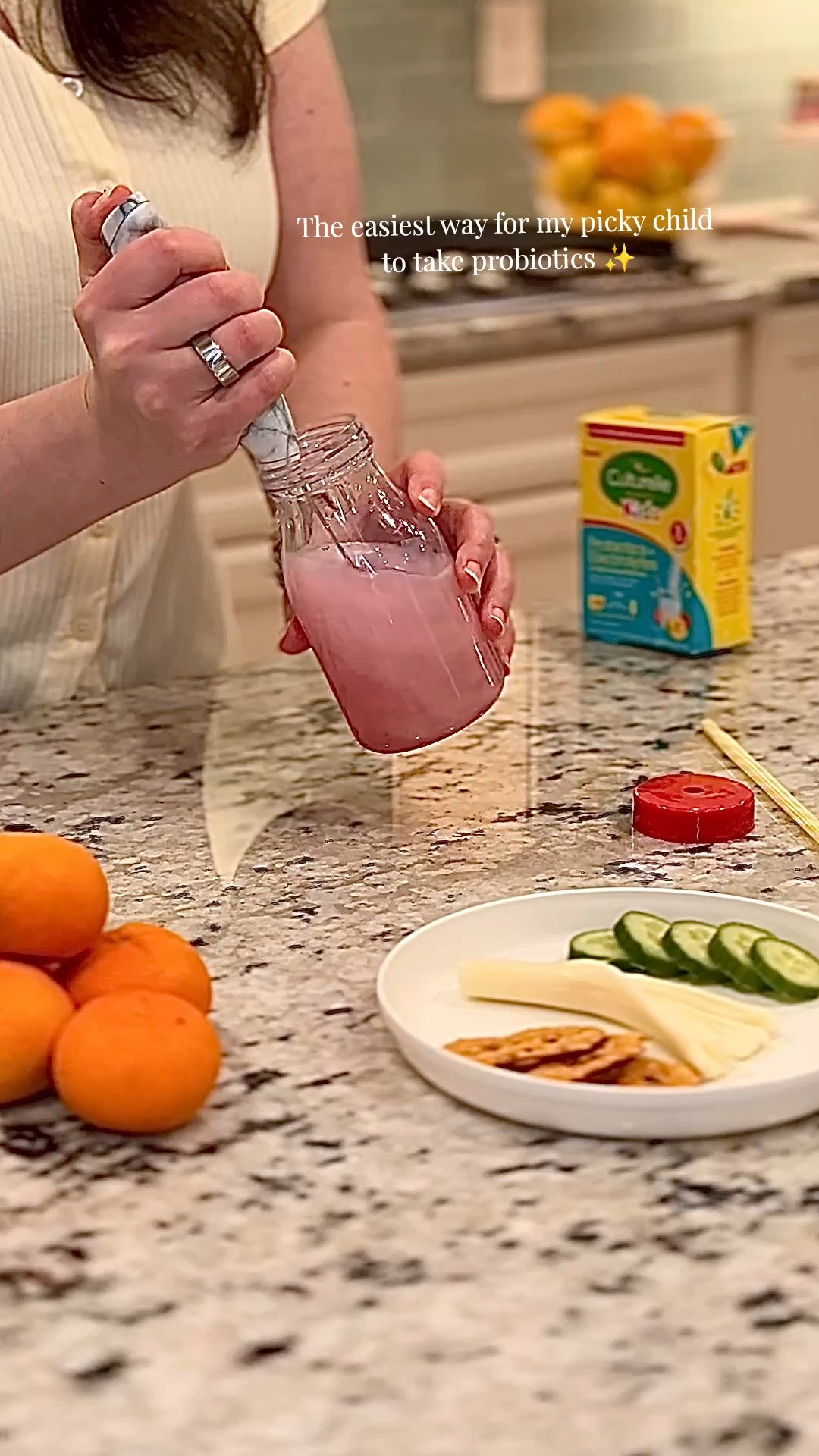Probiotics plus electrolytes for picky kids, from the brand my pediatrician recommended to us. We’ve noticed a difference in our child! His tummy has been happy and healthy, and this is part of that change. 💞 

Sick season is coming, and this is a supplement we are definitely continuing throughout!

Healthy habits for kids, easy healthy snacks, kids vitamins, kids supplements, probiotics for kids, kids breakfast

#LTKmomlife #LTKKids #LTKBaby