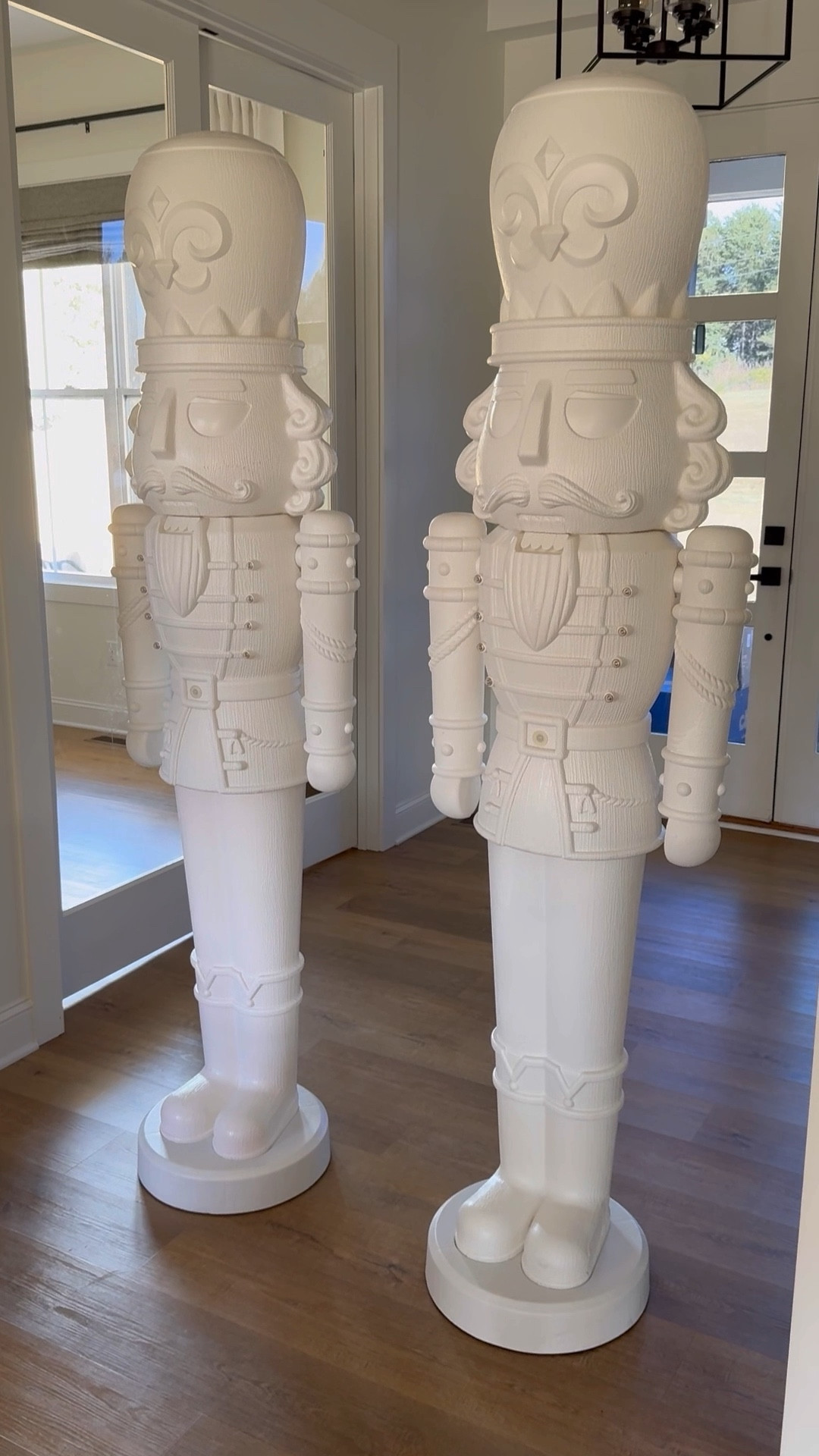 I FINALLY got my hands on the viral Walmart nutcrackers that SOLD OUT last year! They’re so pretty in person but I need to paint them so they show up on our front porch. I can’t decide which color to do— red or gold?!? 

#LTKSeasonal #LTKGiftGuide #LTKHoliday