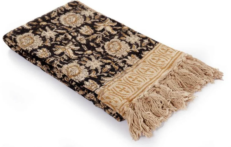 Handmade Throw Handblock Print Throw Soft Cotton Throw Blanket - Etsy | Etsy (US)