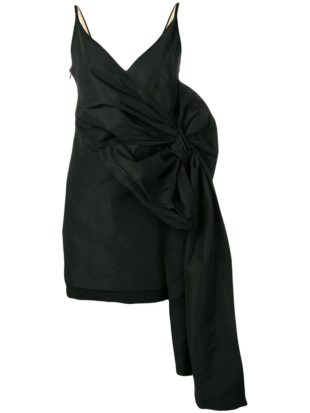 oversized bow detail dress | Farfetch (US)