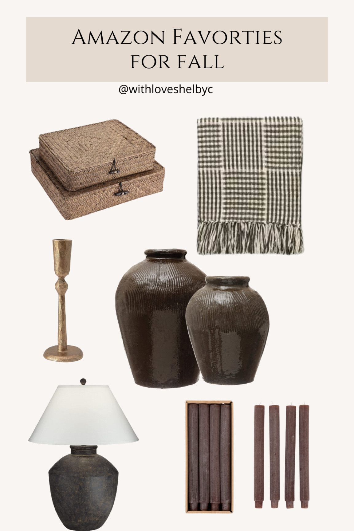 Fall decor, Amazon home decor, affordable decor, fall home style

#LTKSeasonal #LTKunder50 #LTKunder100