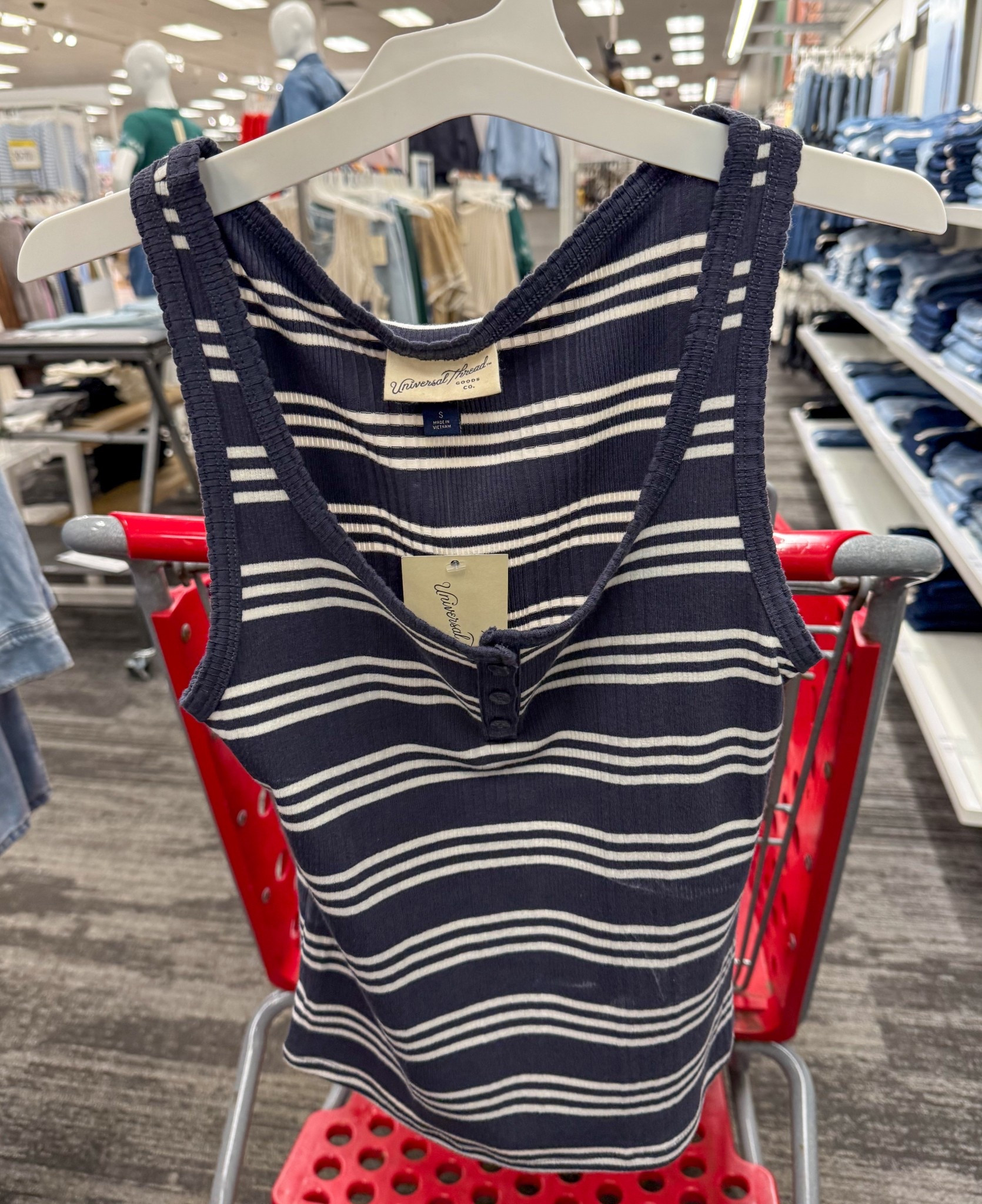 Cute Henley tanks on sale for only $10.50 🛍️

@Target 
#target #targetfinds #targetsale #deals #tanktop #targetstyle 

#LTKMidsize #LTKSaleAlert #LTKootd