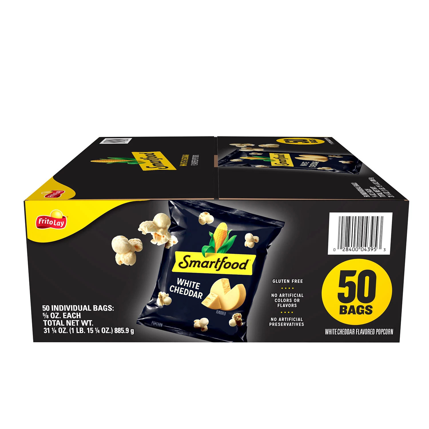 Smartfood White Cheddar Cheese Popcorn, 0.625 oz., 50 pk. | Sam's Club