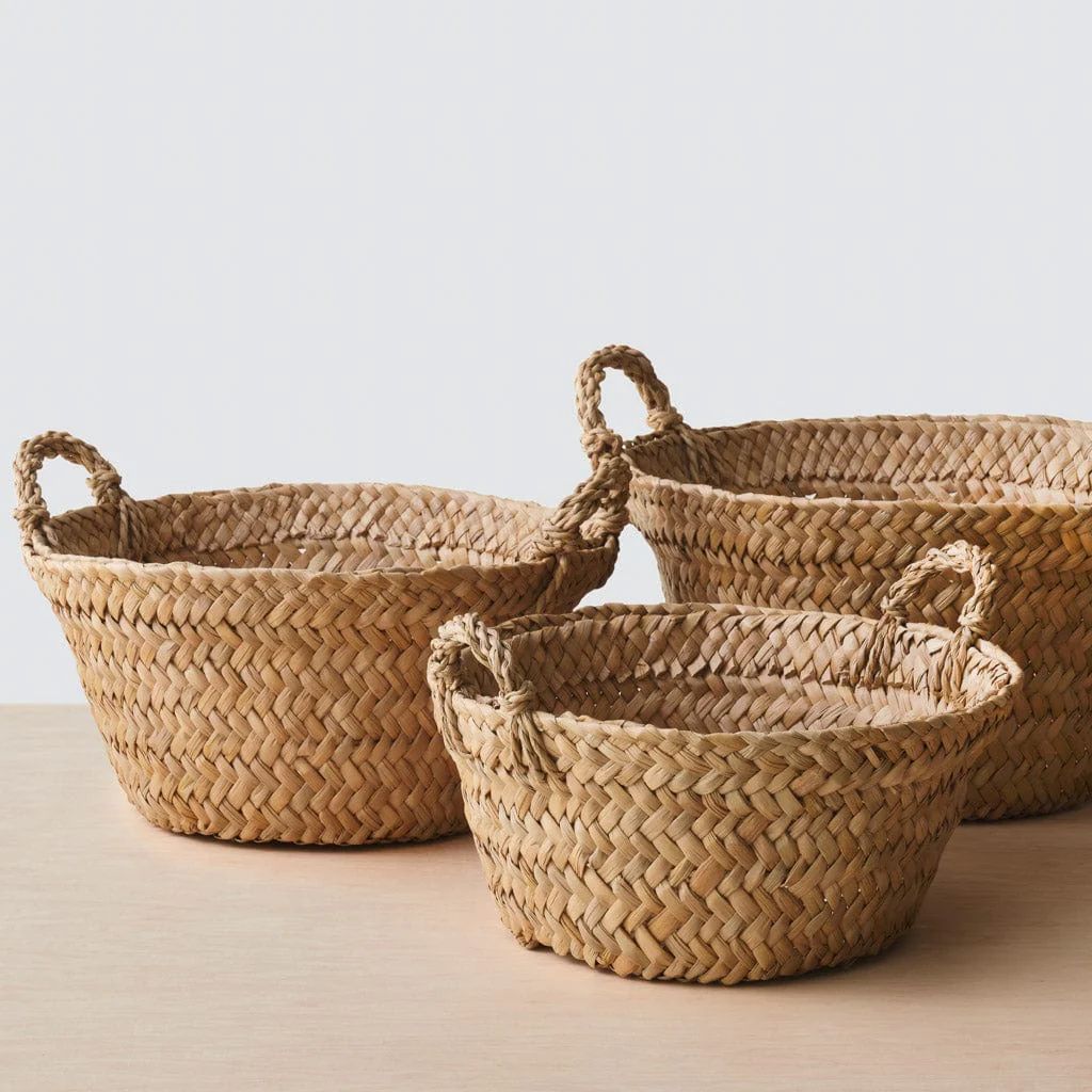 Totora Floor Basket | The Citizenry