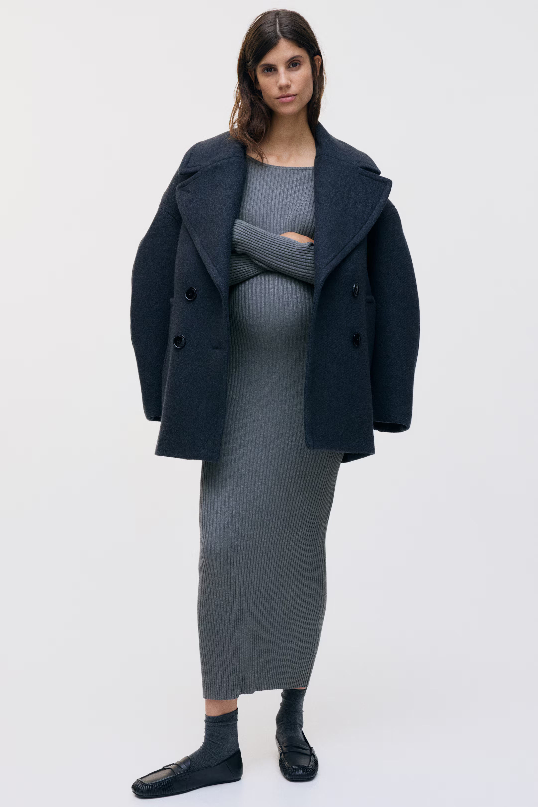 MAMA Boat-neck bodycon dress | H&M (UK, MY, IN, SG, PH, TW, HK)