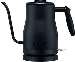 Bodum 11940-01US Bistro Gooseneck Electric Water Kettle, 34 Ounce, Black | Amazon (US)