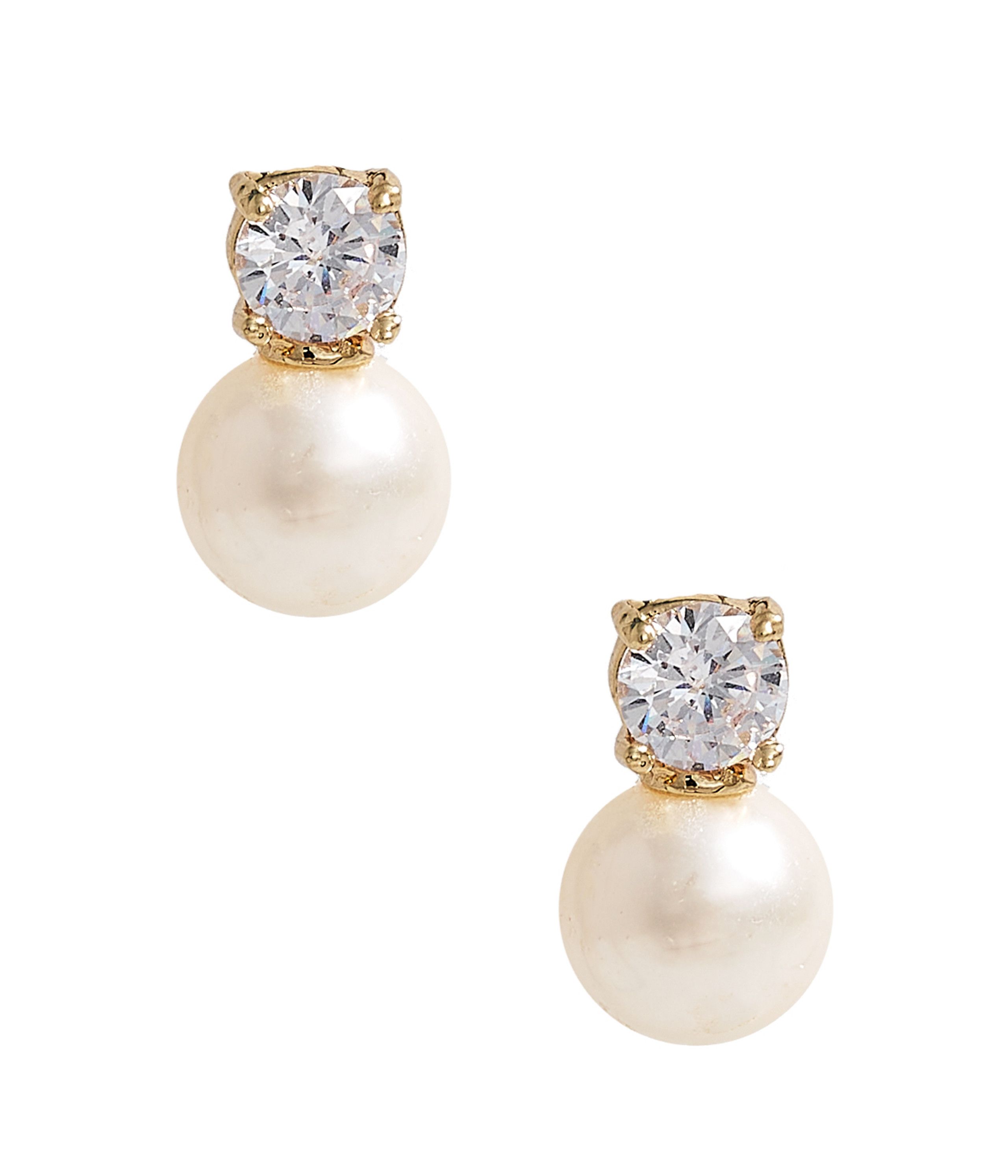 Carolyn - Big Rhinestone and Pearl Stud | Lisi Lerch Inc