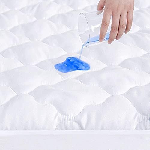 Crib Mattress Protector Waterproof & Noiseless Crib Mattress Pad Cover, Skin Friendly & Breathable & | Amazon (US)