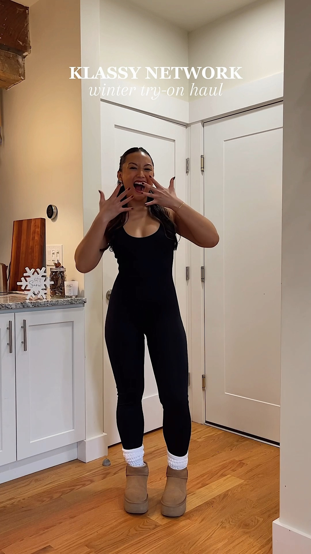 I’m a size small in all of these, I got burnt spice in the set and black in the catsuit and pink in the jacket xx 

#LTKHoliday #LTKCyberWeek #LTKGiftGuide